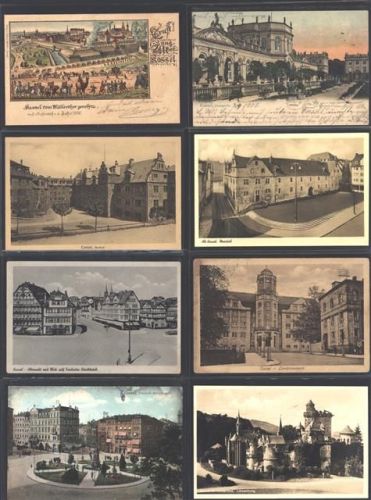 Kassel Lot mit ca. 150 AK v.1898-1945; z.T. gelaufen, überwiegend beste Erhaltung