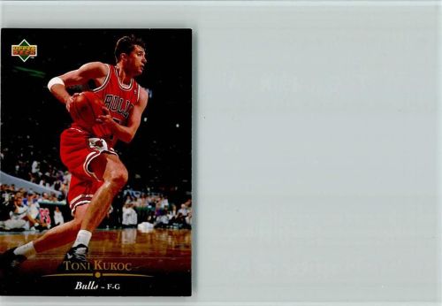 Toni Kukoc Chicago Bulls Amerikanische Sammelkarte 6x8cm