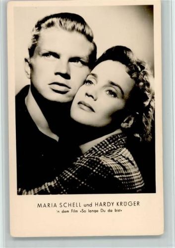 Maria Schell und Hardy Krüger