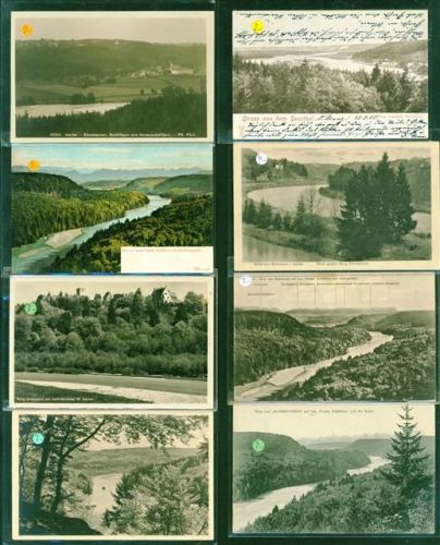 Isartal Lot mit 21 AK, ca. 1905-1960 sehr wenige danach; gute Erhaltung, teils gelaufen