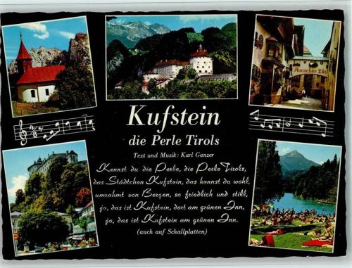 Kufstein Lied Kufstein die Perle Tirols