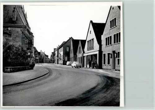 48612 W4435 Horstmar , Westf - Opel vor dem Kaufladen Foto 11 x 14 cm