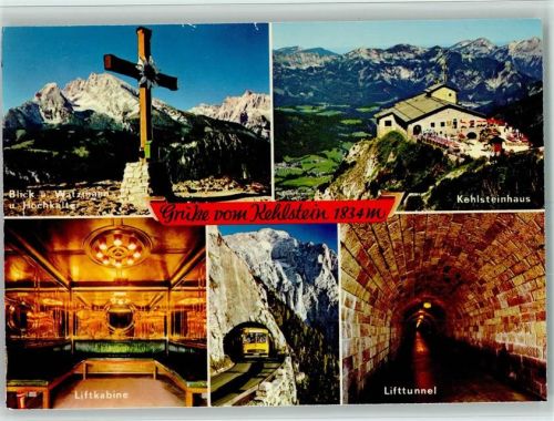 Kehlsteinhaus Kehlstein Watzmann Liftkabine Lifttunnel AKU2