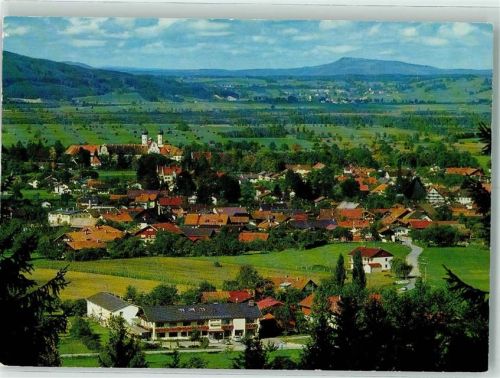 Benediktbeuern Blick gege Hohenpeißenberg