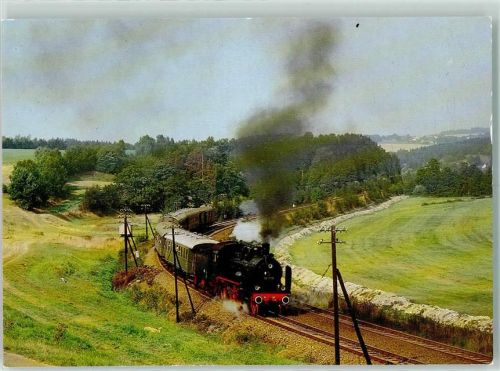 Rebersreuth Dampflokomotiven im Einsatz Museumslokomotive 381182 Im Elstertal