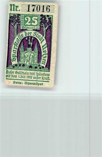 Uelzen Notgeld 25 Pfennig