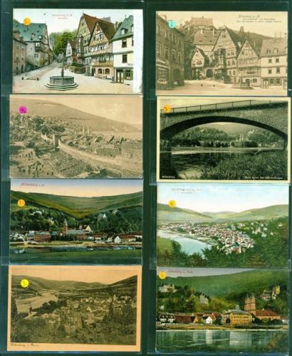 63897 W8760 Miltenberg Lot mit 60 AK, 1909-1967 wenige doppelt; gute Erhaltung, größtenteils gelaufen