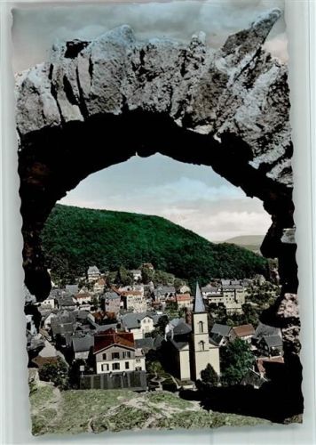 Lindenfels Ortsansicht 1954