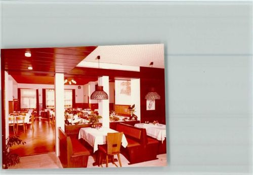 Hemfurth Hotel Bergmann Innenaufnahme Speisesaal
