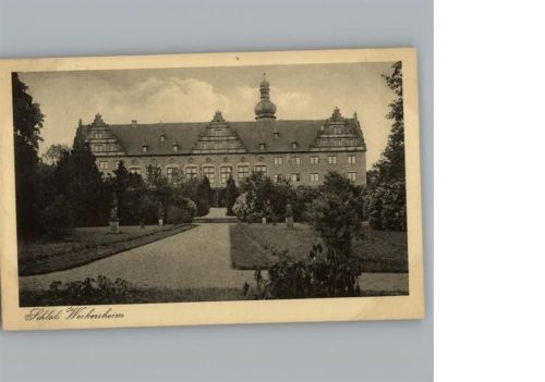 Weikersheim Weikersheim Schloß Weikersheim AKU1