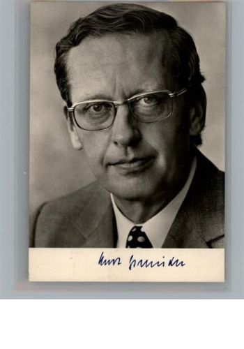 Kurt Gscheidle, Autogramm