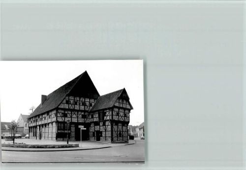 Drensteinfurt Gasthaus zur alten Post Foto 6 x 8,5 cm mit Negativ