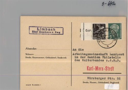Limbach Landpoststempel
