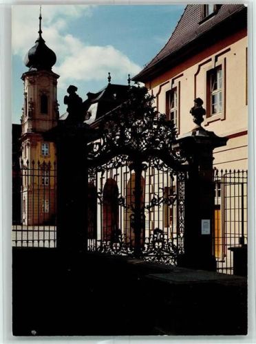 Werneck Schloss Schmiedeeisernes Eingangstor von Johann Georg Oegg