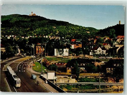 Weinheim W.S.C. Wachenburg und Burgruine Windeck Straßenbahn