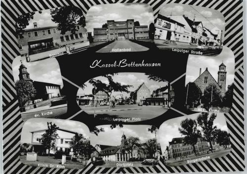 Bettenhausen Hallenbad , Bürgerschule , Leipzigerstrasse