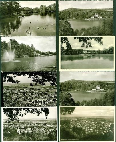 Bad Nauheim Lot mit 21 AK, ca. 1957-1964 1x davor; gute Erhaltung, teils gelaufen