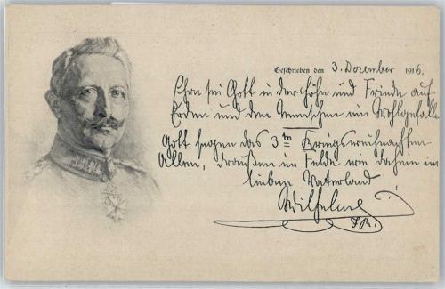 Weihnachtsgruss ins Felde 1916