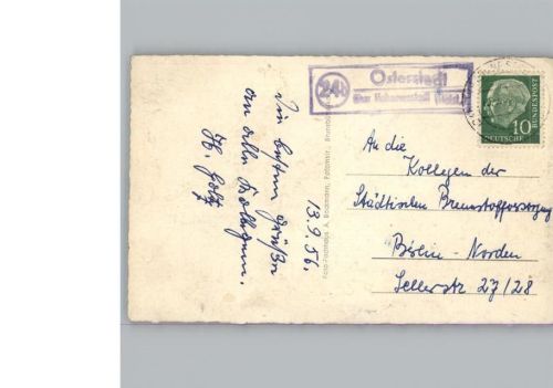 Osterstedt Landpoststempel