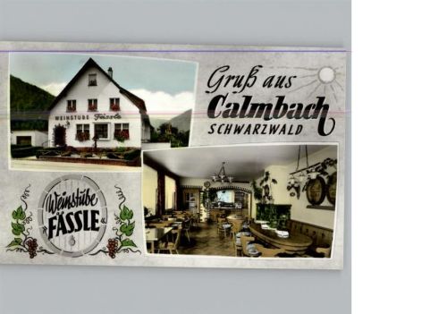 Calmbach Weinstube Fässle