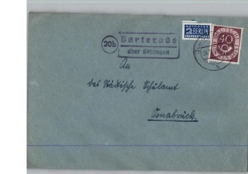 Barterode Landpoststempel