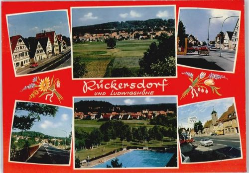 Rückersdorf Mehrfachansicht
