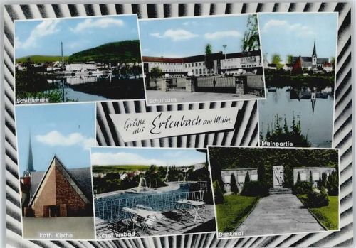 63906 W8765 Erlenbach a. Main - Schwimmbad