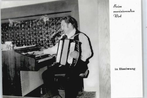 Etzelwang musizierender Wirt