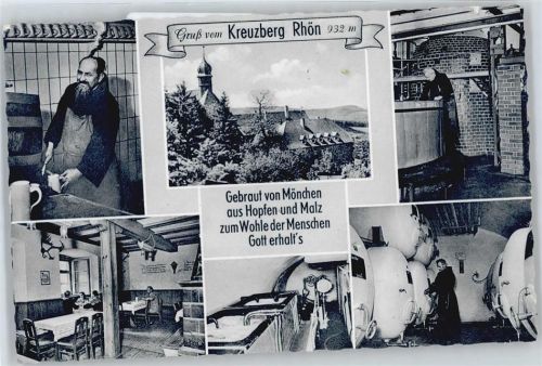 97653 W8743 Kreuzberg a d Rhön - Bierbrauer , Mönche