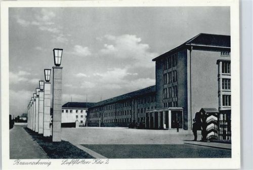 Braunschweig Luftflotten Kommando 2 , Kaserne , WK II