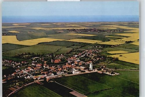 Petersdorf Fliegeraufnahme Gesamtansicht Feld
