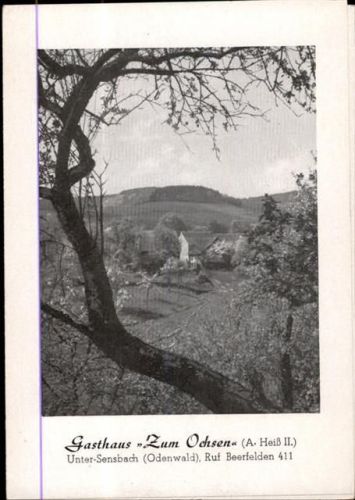 Unter-Sensbach Foto 10x14 cm