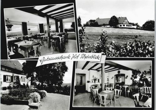 Geisenheim Gutsausschank Hof Rheinblick