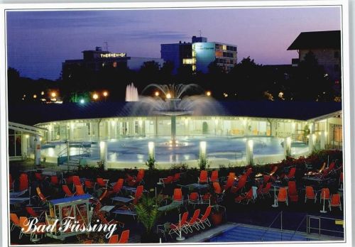 Bad Füssing bei Nacht