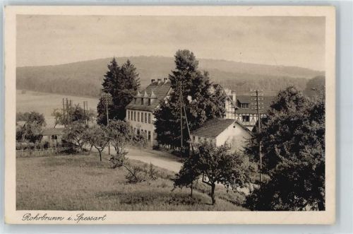 Rohrbrunn Gasthaus zum Hochspessart
