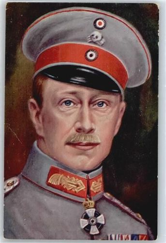 Künstlerkarte , Husarenmütze