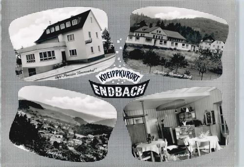 Bad Endbach Cafe Pension Sonnenhof Kneipp-Bad Gastraum