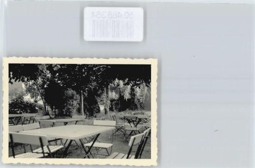 Gelnhausen Foto Gasthaus zur Spessartbahn Tisch Stuhl Baum