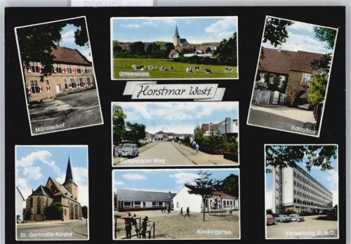 48612 W4435 Horstmar , Westf - Berghorster Weg, ...