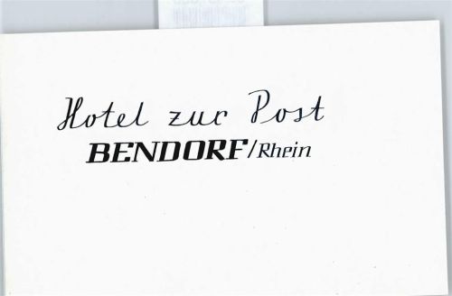Bendorf Hotel zur Post