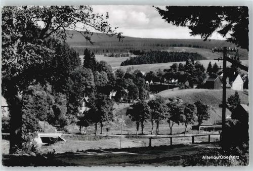 Altenau Baum Haus Zaun Wiese