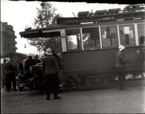 Straßenbahn Unfall,Feuerwehr
