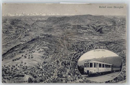 Burg im Leimental Birsigtal-Bahn