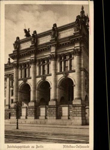 Tiergarten Reichstagsgebäude