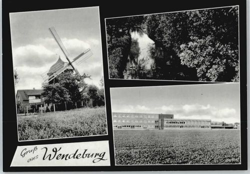 Wendeburg Feld Mühle Denkmal