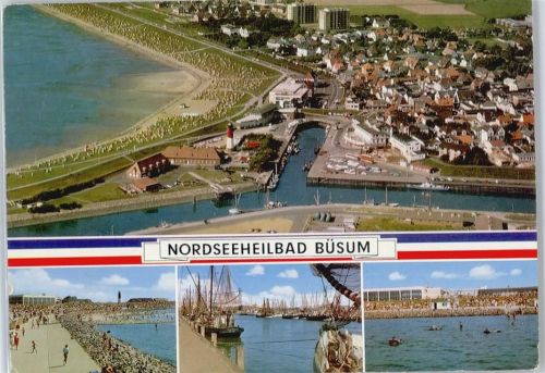 Büsum Fliegeraufnahme
