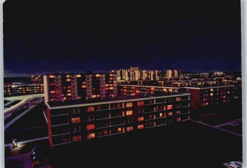 Kiel Panorama Nacht Auto