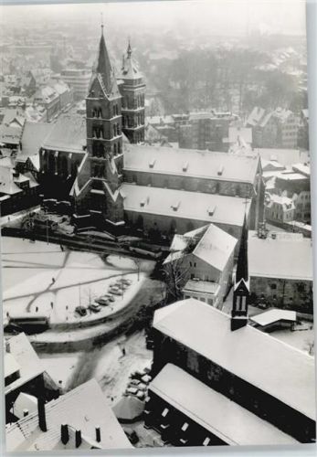 Eßlingen Kirche Schnee Auto Haus