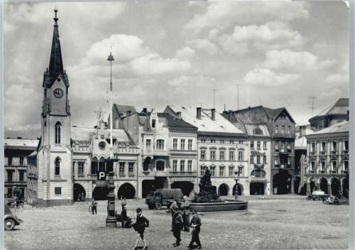 Trutnov Marktplatz , Marke entfernt