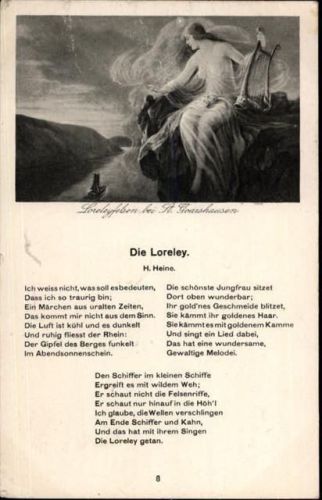 Lieder-Karte